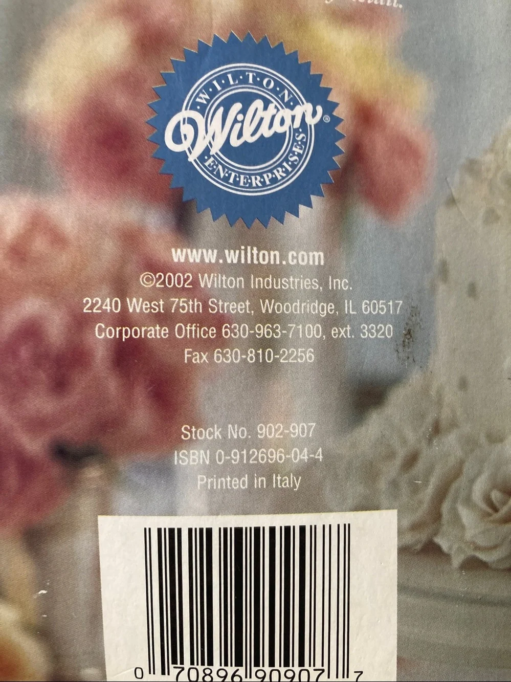 Wilton collection wedding